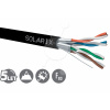 Inštalačný kábel Solarix STP, Cat6A, vodič, PE, cievka 500 m SXKD-6A-STP-PE 26000040