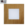 EMITHOR 48307 STEP LIGHT LED/1W,4000K, LIGHT WOOD