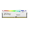 KINGSTON DIMM DDR5 16GB 5200MT/s CL40 FURY Beast Bílá RGB XMP KF552C40BWA-16