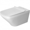 Duravit DURA STYLE WC závesné 37x62 hlbok.splachov, skryt.upevn, Biela 537090000 2537090000