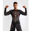 Pánský rashguard - funkční triko Venum Santa Muerte 5.0 - dlouhý rukáv - Deep Black/Gold Velikost: XXL