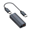 Fosi Audio DS2 2024 (Vylepšený slúchadlový zosilňovač a D/A prevodník do vrecka s konektorom USB-C a dvoma typmi výstupov: 3,5 mm jack a 4,4 mm jack.)