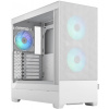 Fractal Design Pop Air RGB White TG Clear Tint
