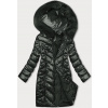 Dámska prešívaná zimná bunda v army farbe J Style (16M9100-136) odstíny zelené M (38)