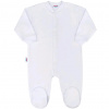 NEW BABY Dojčenský overal New Baby Classic biely Veľ. 80 (9-12 m)