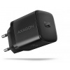 AXAGON ACU-PD30, napájacia nabíjačka 30 W, 1x port USB-C, PD3.0/PPS/QC4+/SFC/AFC/Apple, čierna ACU-PD30