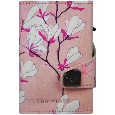 Peňaženka Tru Virtu Click & Slide - 3D Cherry Blossom/Silver (4260050241501)