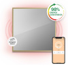 Klarstein La Palma 500 smart, infračervený ohrievač 2 v 1, 60 x 60 cm, 500 W, zrkadlová predná časť (HTR10-LaPalmaS500Gd)