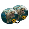 JERRY FABRICS Mikroplyšový vankúšik Jurský svet Dominion Polyester, priemer 40 cm