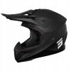 Prilba CROSS,quad,MX SHOT PULSE 2 SOLID BLACK MATT ČIERNA MATNÁ XL