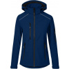 PROMODORO 7855 / Dámska 3-vrstvová softshellová bunda s kapucňou - navy XXXL