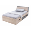 Drevená posteľ Extom DELTA DL14 L/P 90x200