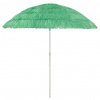 vidaXL Plážový slnečník Hawaii, zelený 240 cm 314698
