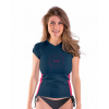 Dámske tričko do vody JOBE RASH GUARD SHORTSLEEVE WOMEN V-NECK BLUE S