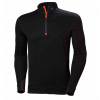 Dlhé spodné prádlo Helly Hansen Life Merino Black. XL (Termo termo Helly Hansen Life Merino Zip Black)
