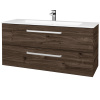 Dreja Umývadlova skrinka GIO SZZ2 120 - D25 Teak / Úchytka T01 / D25 Teak