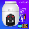 Bezdrôtová wifi kamera Ezviz Ai 8MPx 4K C8c do 512gb duálne svetlo automatické sledovanie