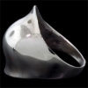 Silver.ag Prsteň strieborný, helma R2431