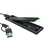 TRUST Externí box pro M.2 SSD, USB-C 3.2 Gen2, M.2 2280, černá 25806 Trust
