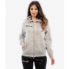 FELPA KING FULLZIP mikina svetlá melanžová šedá 2XL