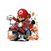 CUKROVÁ TLAČ jedlý obrázok na tortu Cukrová hmota Mario Kart Nintendo Hry + MENO