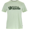 FJÄLLRÄVEN Lush Logo T-shirt W Soft Jade - XXS
