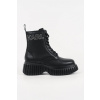 Kožené členkové topánky Karl Lagerfeld KREEPER WEDGE čierna farba, na platforme, KL44475 KL44475.000 EUR 40