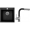 Set Sinks (dřez Viva 455 Granblack 30 + baterie Enigma S Granblack 30) VIV30ENSGR30