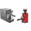 Stone Espresso Pure + Eureka Mignon Libra 65 All Purpose, CR ferrari red