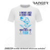 Tričko RANGER® - motív Rybárčenie 12 XL Modrá