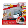 Pokémon Surprise Attack Game Larvitar with Heavy Ball