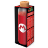 Sklenená fľaška s návlekom - Super Mario 585 ml