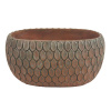 Morex Kvetináč 22 x 12 x 11 cm betón odtiene oranžový