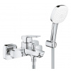 Grohe Vanová baterie Cubeo se sprchovým setem 150 mm chrom 1018140000