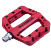 Pedál RockBros, PL,LSL Flat nylon, 9/16, červený