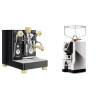 Lelit Bianca PL162T V3, black + Eureka Mignon Perfetto, CR chrome