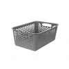 Orion Košík UH Art 36,5 x 25,5 x 14,5 cm sivý