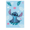 Jerry Fabrics Detská fleecová deka Lilo a Stitch Blue 100 × 150 cm