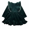 Dievčenské šaty - MIDI Dressing Dress Veľkosť 122 (Velor formálne sviatky fľaše na fľašu)
