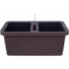 Nohel garden Truhlík BERBERIS DUO samozavlažovací + knoty 80x39x35cm