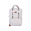Childhome Prebaľovací batoh Family Club Signature Teddy Off White