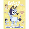 Bluey: Bluey a kamaráti – samolepková pracovná knižka - v maďarčine