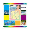 Sada Bestway® 62091, na opravu bazéna a nafukovačiek, 10 ks, 65x65 mm