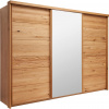 Linea Natura SKRIŇA SO ZRKADLOM, divoký dub, farba duba, 285/216/70 cm - Spálňové sety - 002686001501