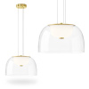 Závesné LED svietidlo APP1690-1PC B Gold
