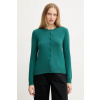 Vlnený kardigán United Colors of Benetton 1002D5485 tyrkysová XS
