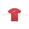 triko AGELESS CLASSIC TEE krátký rukáv, ALPINESTARS (červená/bílá, vel. L)