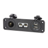 Dvojitá CL, 2x USB + Anderson zásuvka 50A do panelu