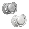 LOVI Silikonový dynamický dudlík HARMONY 3-6m 2ks kluk