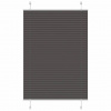 Plisovaná roleta černá 95x150 cm Šířka látky 94,4 cm Polyester Černý 4015142